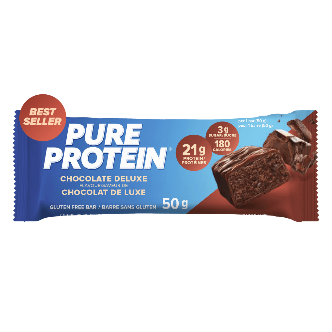 Pure Protein Bar - Chocolate Deluxe - Single Bar – Mix It Up Munchies ...