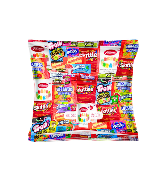 Candy Mix – 5 LB Premium Assortment – Individually Wrapped Favorites