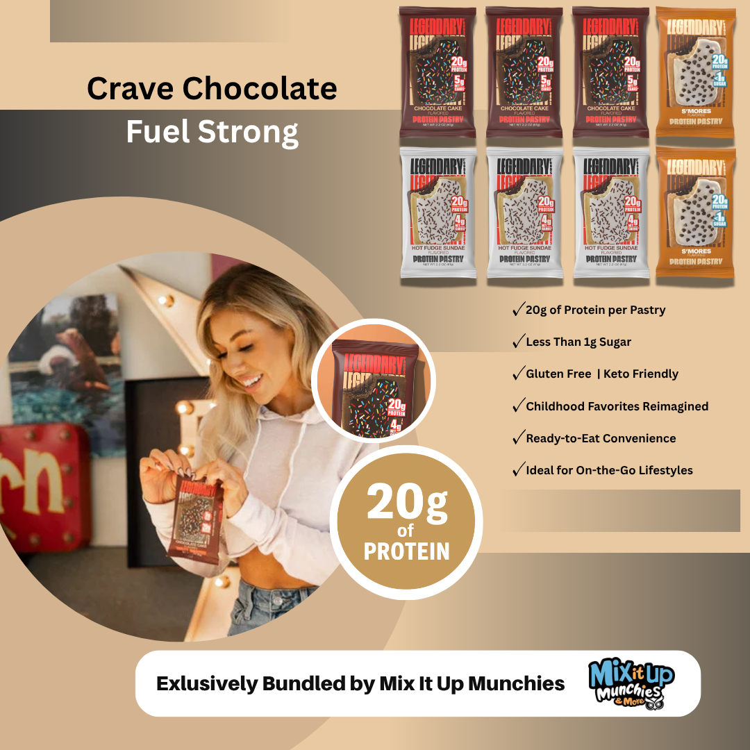 Legendary Foods Protein Pastry Bundle - 8 Pastries