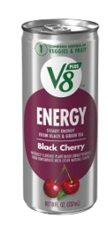 V8 Energy - Black Cherry - Individual Drink