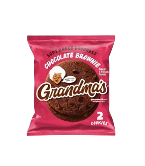 Grandma's Cookies Chocolate Brownie – Individually Wrapped Cookies