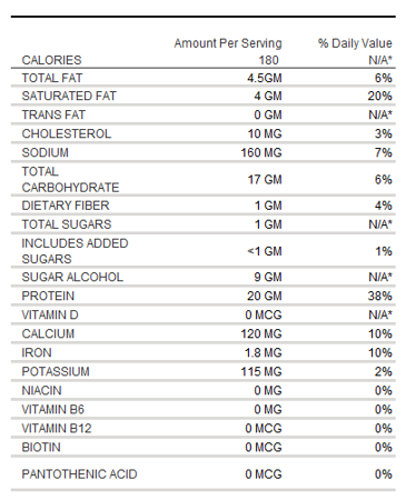Pure Protein Bar - Galactic Brownie - Single Bar