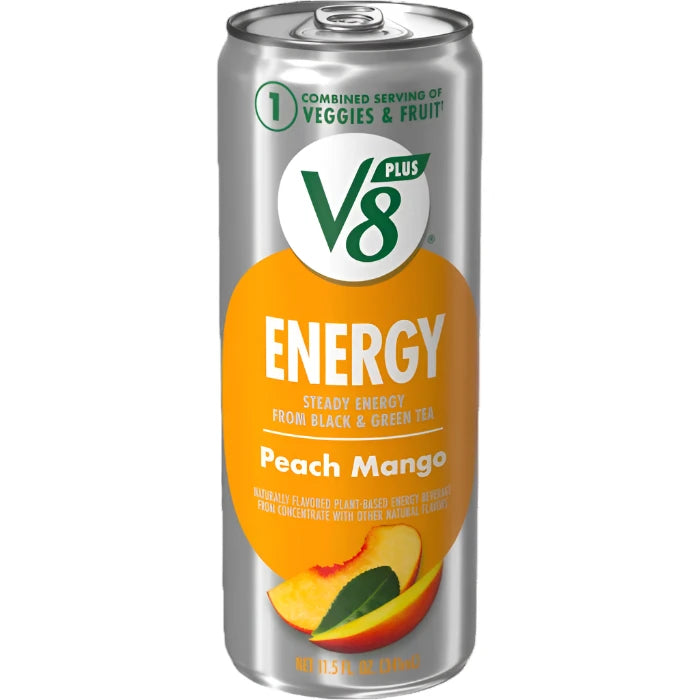 V8 Energy - Peach Mango - Individual Drink