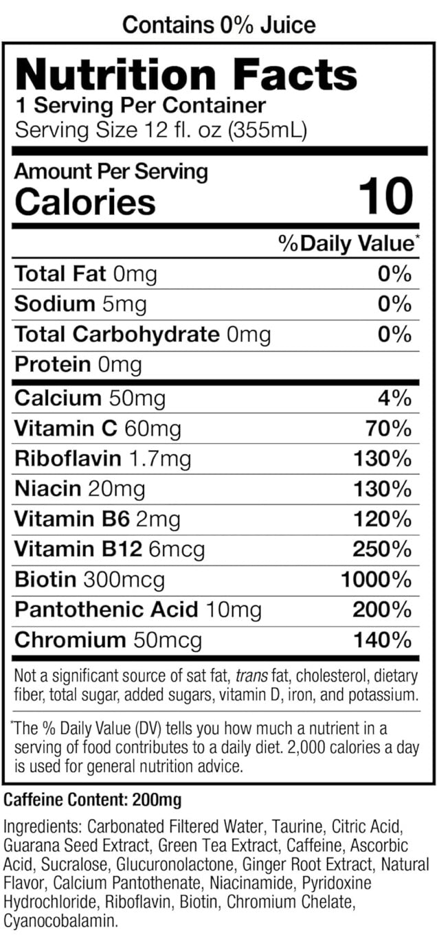 Celsius Sparkling Energy Drink - Kiwi Strawberry (12 oz)