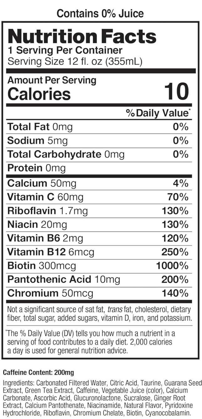 Celsius Sparkling Energy Drink - Kiwi Guava (12 oz)