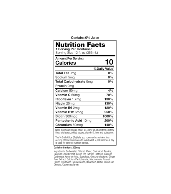Celsius Sparkling Energy Drink - Mango Lemonade (12 oz) Individual Drink