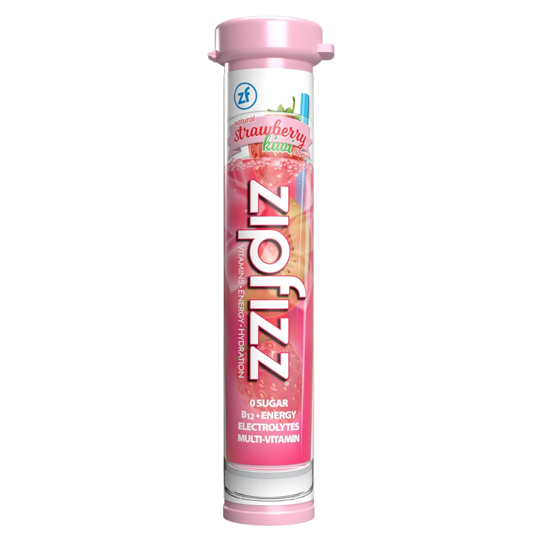 Zipfizz Energy Drink Mix Powder - Strawberry Kiwi - Single Tube Zipfizz Energy Drink Mix Powder - Strawberry Kiwi - Single Tube