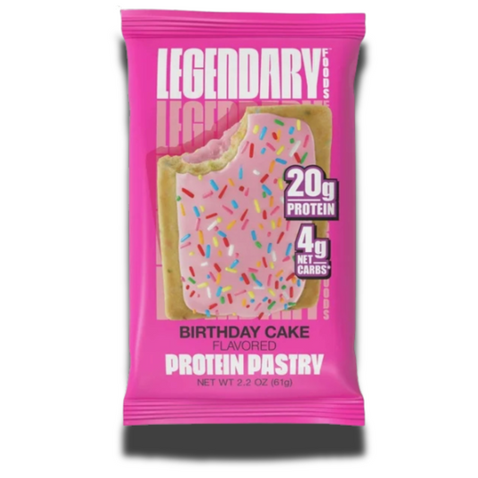 Legendary Protein Pastry - Birthday Cake - Single Pastry