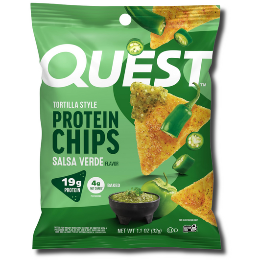 Quest Protein Chips - Salsa Verde - Single Bag
