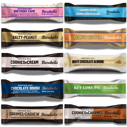 Barebells Protein Bars – Signature Flavor Variety Pack – 10 Bars, 10 Flavors