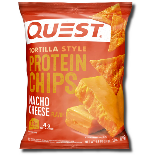 Quest Protein Chips - Nacho Cheese - Single Bag