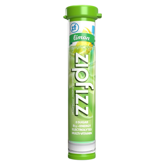 Zipfizz Energy Drink Mix Powder - Limon - Single Tube