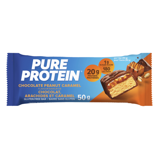 Pure Protein Bar - Chocolate Peanut Caramel - Single Bar