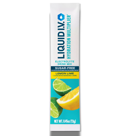 Liquid IV Hydration Multiplier Sugar Free  -  Lemon Lime - Single Stick