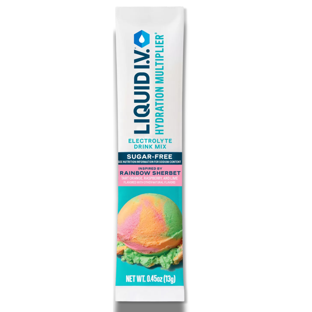 Liquid IV Hydration Multiplier Sugar Free - Rainbow Sherbert - Single Stick