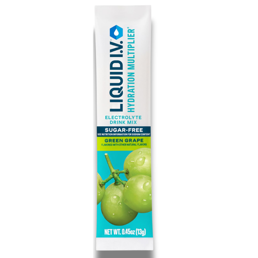 Liquid IV Hydration Multiplier Sugar Free - Green Grape - Single Stick