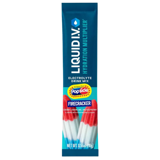 Liquid IV Hydration Multiplier - Firecracker Popsicle - Single Stick