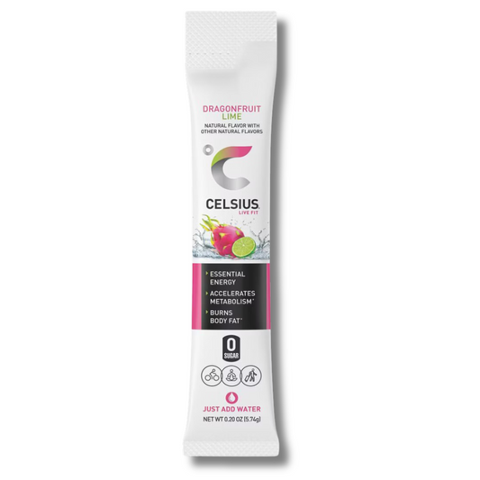 Celsius Energy Powder Drink Mix - Dragon Fruit