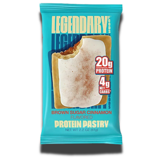Legendary Protein Pastry - Brown Sugar Cinnamon - Single Pastry