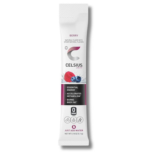 Celsius Energy Powder Drink Mix - Berry