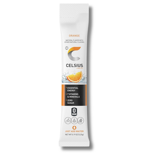 Celsius Energy Powder Drink Mix - Orange