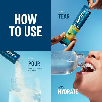 Liquid IV Hydration Multiplier - Strawberry - Single Stick