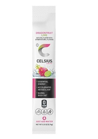 Celsius Energy Powder Drink Mix - Dragon Fruit