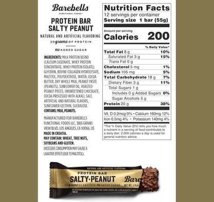 Barebells - Salty Peanut (Single Bar)