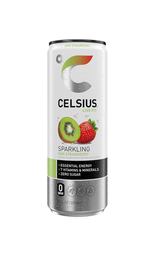 Celsius Sparkling Energy Drink - Kiwi Strawberry (12 oz)