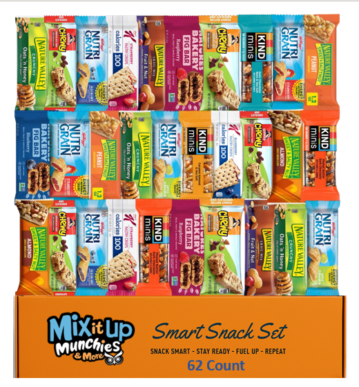 Movie Theater Variety Box with Theater-Size Candy, Popcorn & Nachos – Movie Night Snack Assortment