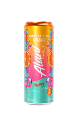 Alani Nu Energy Drink - Orange Kiss (12 oz) Individual Drink