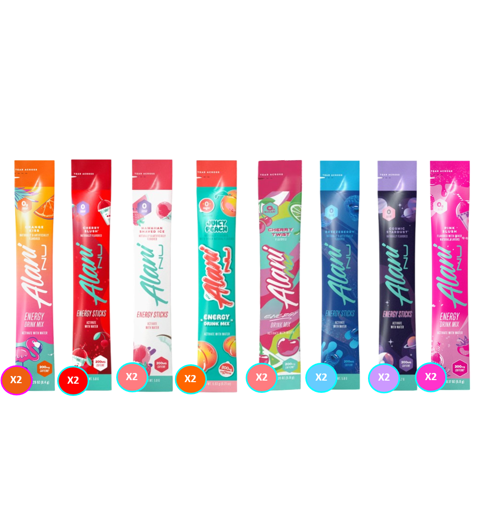 Alani Nu On-the-Go Energy Sticks - 8 Flavors (16 sticks)