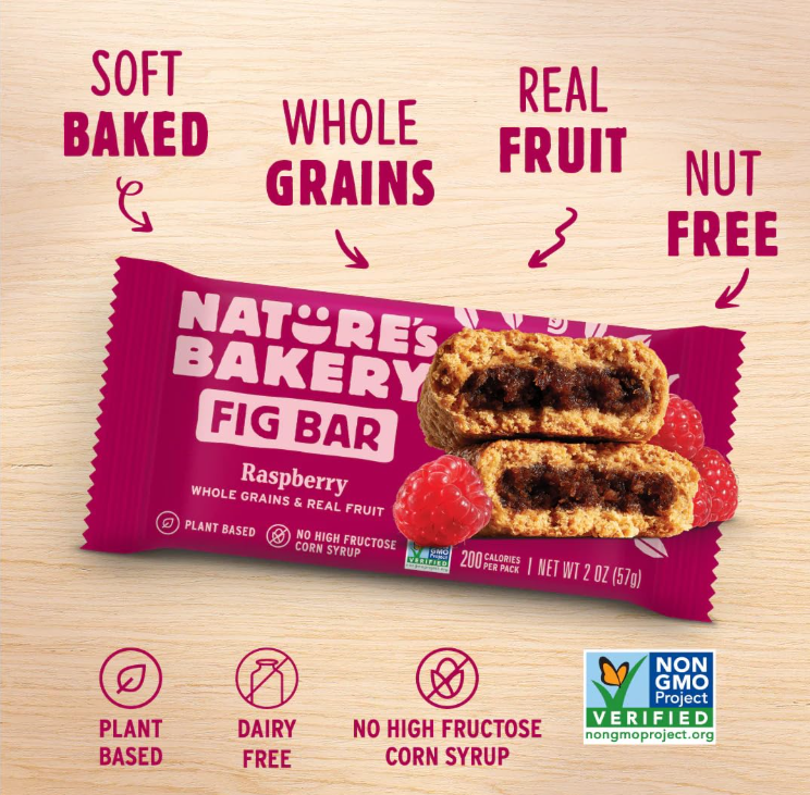 Nature’s Bakery Whole Wheat Fig Bars – Real Fruit Variety Pack – 36 Twin Packs, 9 Flavors