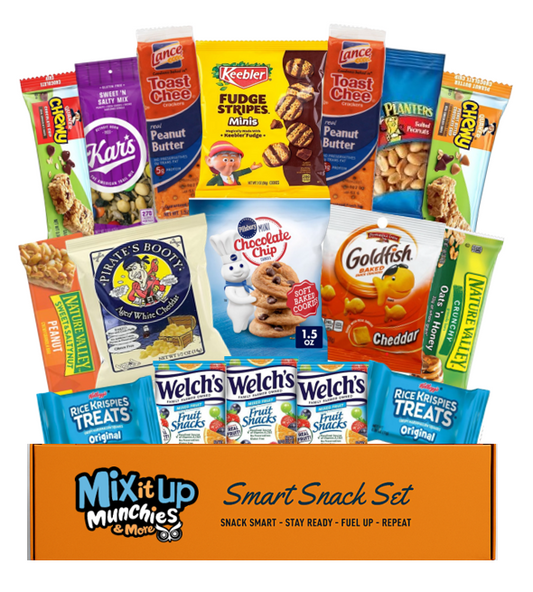 Snack Variety Pack – Assorted Crackers, Granola Bars, Breakfast Bars, Cookies, Candy & Fruit Snacks