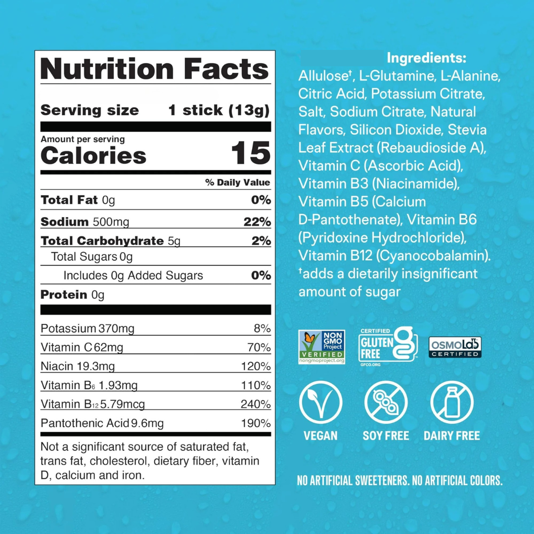 Liquid IV Hydration Multiplier Sugar Free - Green Grape - Single Stick